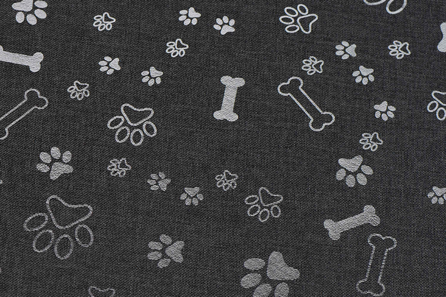 Cation 68t 68T con rivestimento PU con stampa d'argento